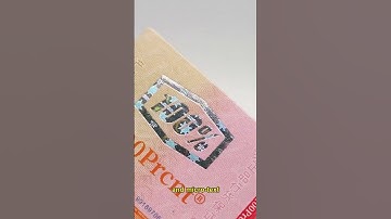 Anti-counterfeiting Certificate of Conformity Card