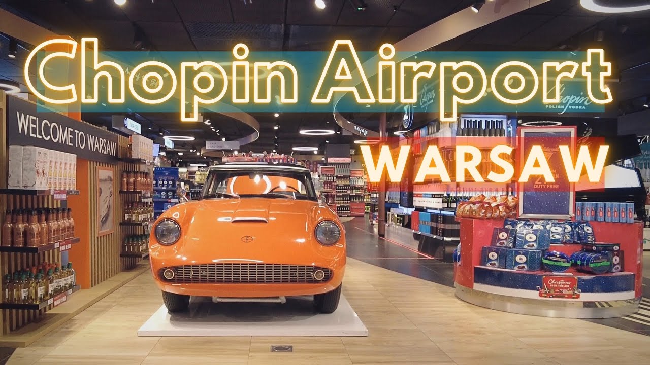 Warsaw Chopin Airport (WAW) Walking Tour 4K (Poland) YouTube