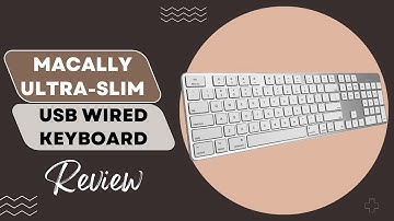 Sleek and Functional: Macally Ultra-Slim USB Wired Keyboard Review