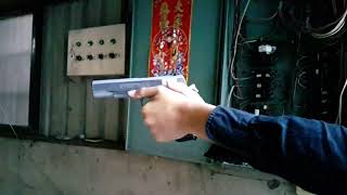 Air soft full steel 1911 slow motion screenshot 1