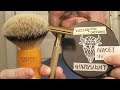 Just A Shave: Charcoal Goods Everyday - Gillette Nacet (5) - DG Mlkstk Hindsight - Stirling HMW 26