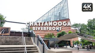 [4K] Chattanooga, TN | Downtown Riverfront | Walking Tour
