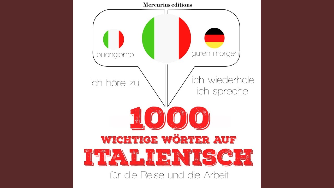 Die Wichtigsten Wörter Auf Italienisch www.youtube.com