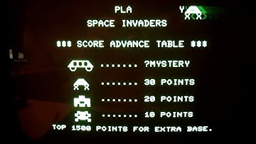 Commodore PET 3032 - Space Invaders