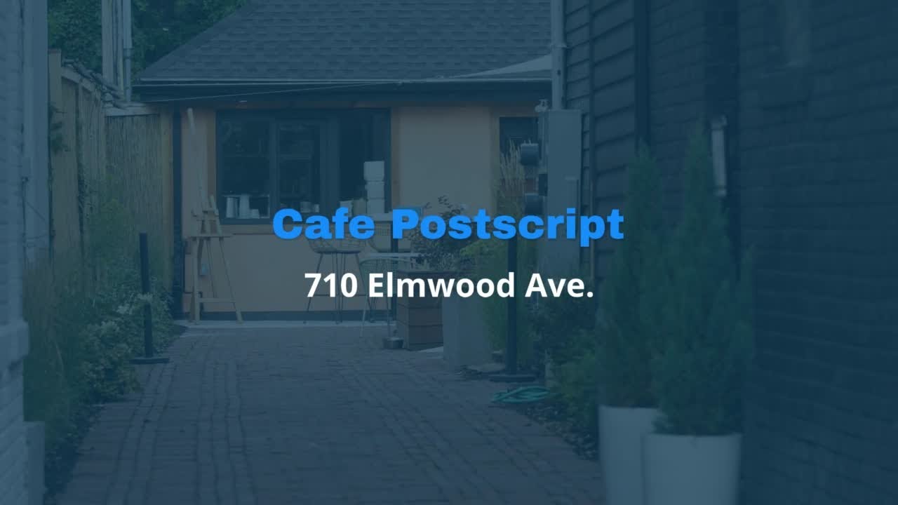 Postscript Cafe Look Inside: Cafe Postscript - YouTube