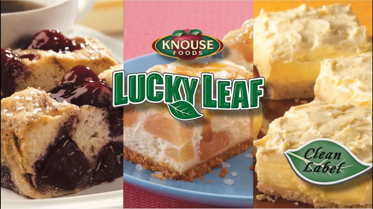Knouse Foodservice Recipes Lucky Leaf Fruit Fillings Clean Label