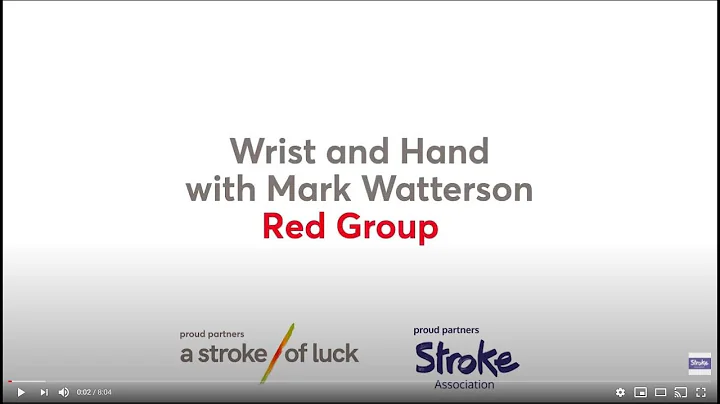 Week 7 - Wrist and hand - Red group