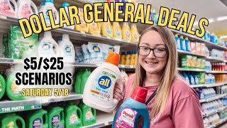 EASY DOLLAR GENERAL COUPONING! 🔥 $5\/$25 scenarios for Sat, 5\/18 only!