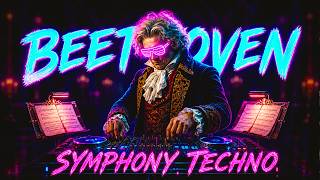 BEETHOVEN x MELODIC TECHNO | Ode to Joy | Focus Mode &amp; Orchestral Club Energy
