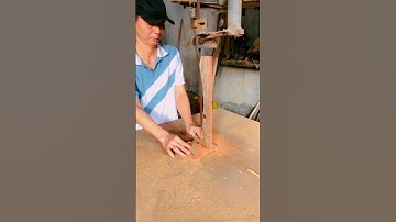 How to-Building a split with a sharp iron wire is very risky #shorts