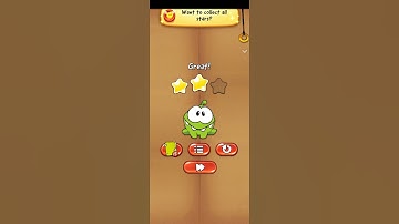 cut the rope level 20 walkthrough solutions