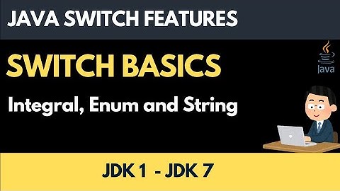 Switch Evolution Java | Java 1 to 21 | Part1