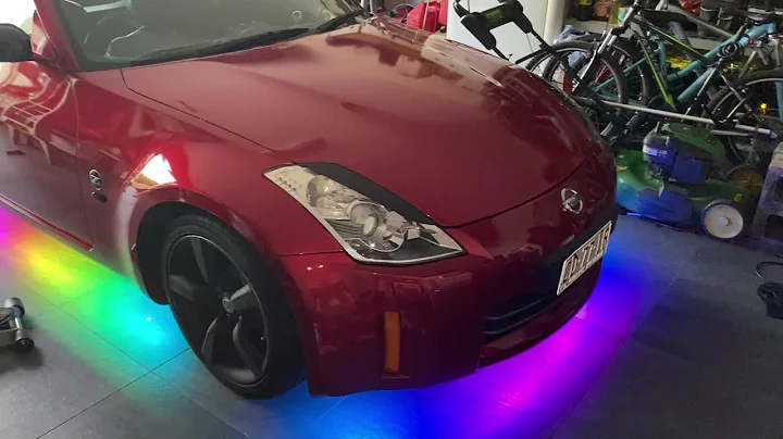 LowGlow Install On The 350Z! (UNBOXING AND TUTORIAL)