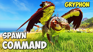 Gryphon ARK Survival Ascended Spawn COMMAND | Hoe GRYPHONS op te roepen Code ASA