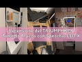 Recensione del TRIUMPHKEY Toeletta Trucco con Specchio LED XL, Postazione Trucco 110cm con 7 Cassett