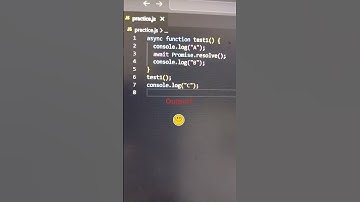 javascript async await concept 🤔