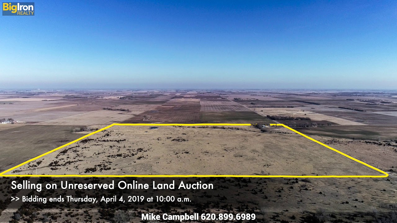 158.34+/ Acres Reno County, Kansas Unreserved Online Land Auction