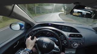 Honda Civic 1.8 i-Vtech 5D MK8 (eighth generation) FK, FN - Part02 (speed test)