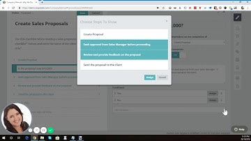 Decision Points for Activated Checklists