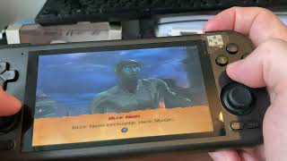 God of War 2  from PS2 Retroid Pocket 4 Pro
