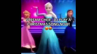 Stream Cher - DJ Play A Christmas Song NOWWWWW