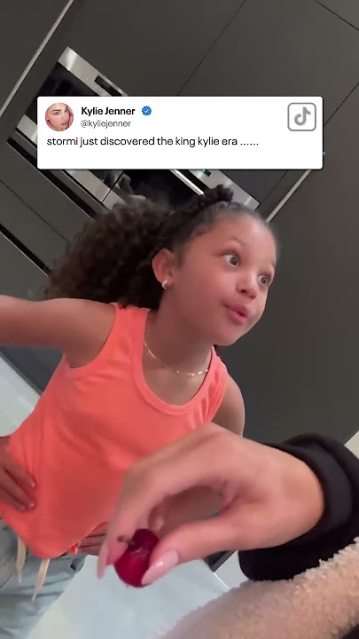 Stormi Finds Out About Kylie Jenner's King Kylie Era