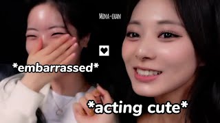 tzuyu doing mission making twice *shivers* in *embarrassment*
