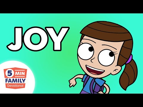 JOY for Kids! (Fruit of the Spirit) - 5 Minute Family Devotional | Kids Bible Story