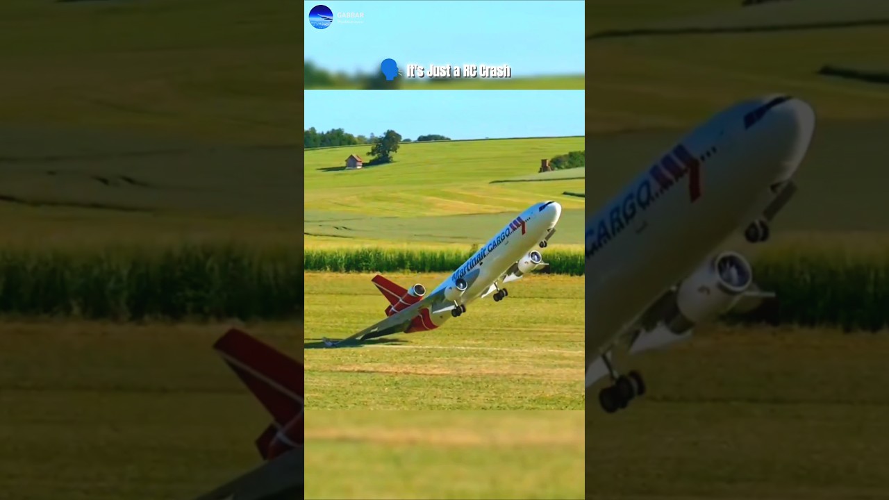 Another RC Scale Md-12 Not Able to Land 💔 #shorts #md11 #fedex80 #flight80