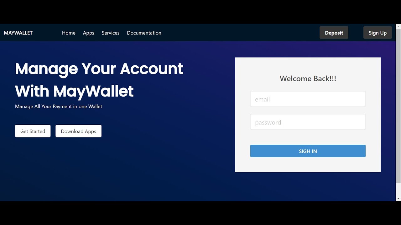 wallet account using PHP - YouTube