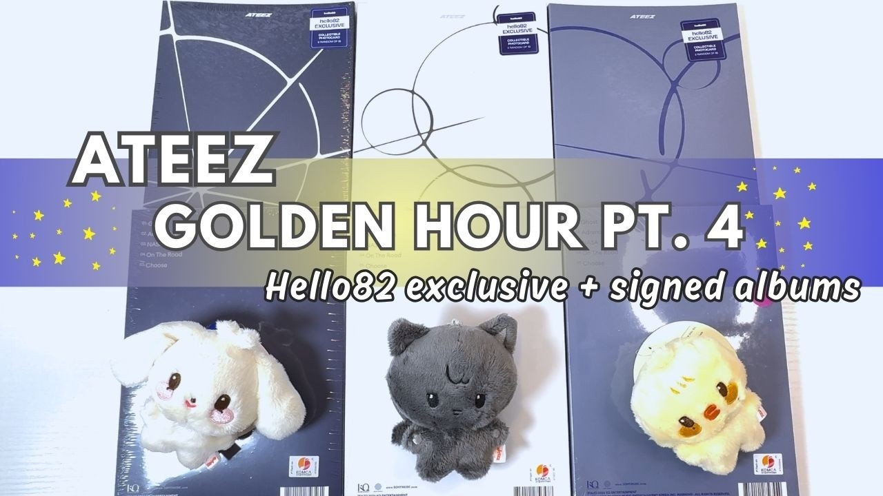 В ПОИСКАХ ЮНХО... Ateez Golden Hour, часть 4. Hello82 + Распаковка альбома с автографами!