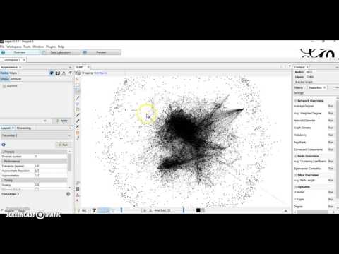 Gephi Tutorial #1 : Visualizing Airline Routes Network