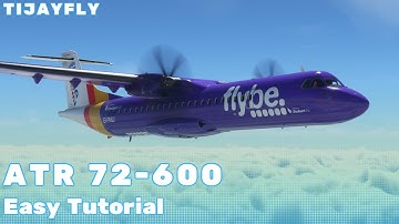 MSFS ATR 72-600 - Easy Tutorial | Full Flight