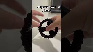 3D printed gear spinner! #3dprinting #spinner #gears #fidget #fidgetspinner #bambulab