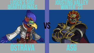 0strava (Falco) vs. ASG (Ganon) - Loser's Quarters - Jousting Valley: Winter '23