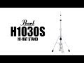 Pearl H1030S Eliminator Solo Single Braced Hi-Hat Stand