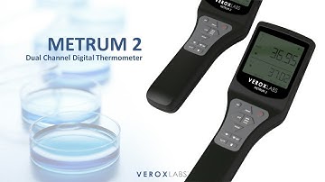 Metrum 2 Dual Channel Digital Thermometer | Ultimate solution for precise temperature measurements