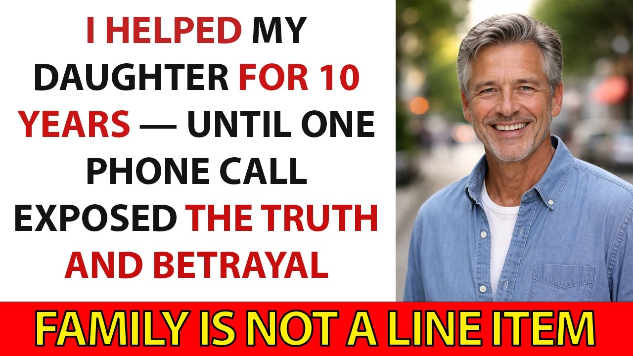 I Helped My Daughter for 10 Years — Until One Phone Call Exposed the Truth and Betrayal