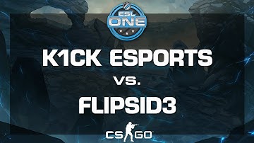 CS:GO - K1ck vs. Flipsid3 [Cache] - ESL One 2015 Katowice - EU Qualifiers