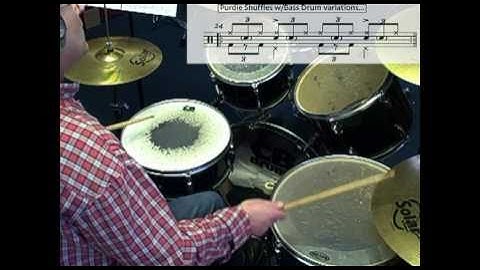 PT 2. 16 blues drum shuffles - Brookie