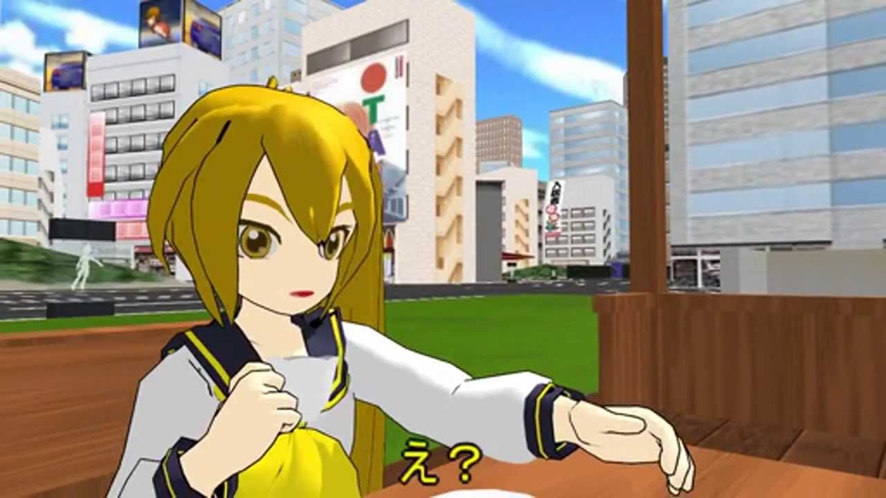 [MMD] Len x Neru in That Lesson (English annotations & captions)