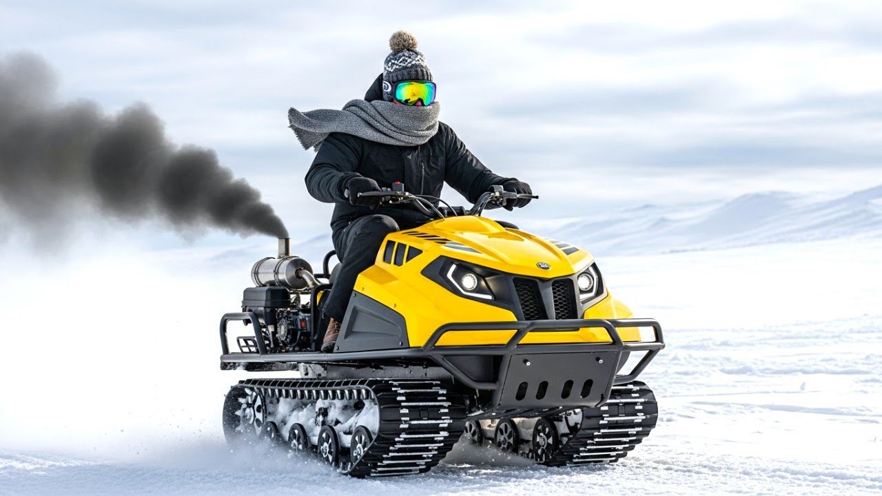 Top 15 Mini Snow Vehicles That Dominate Winter Terrain - YouTube