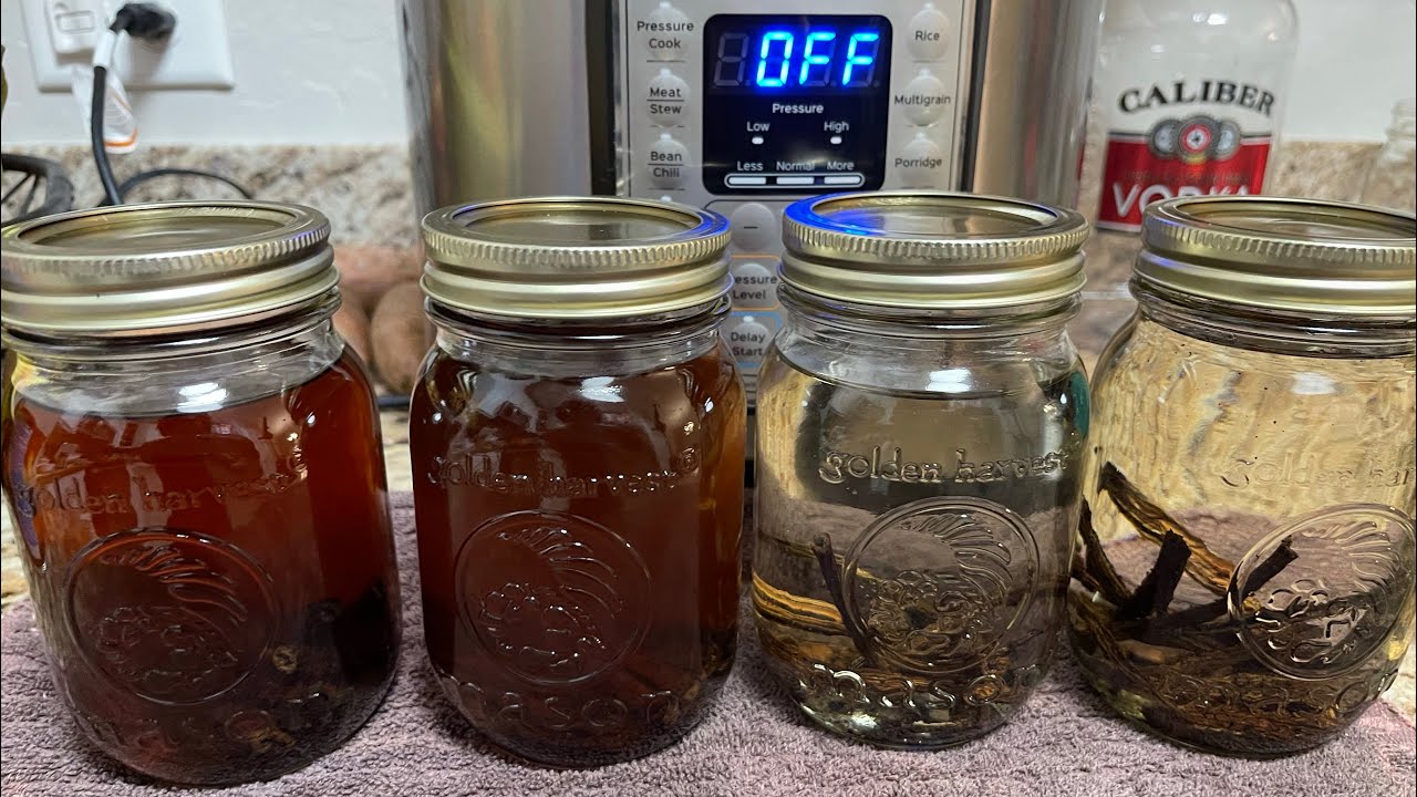 Instant Pot Vanilla Extract