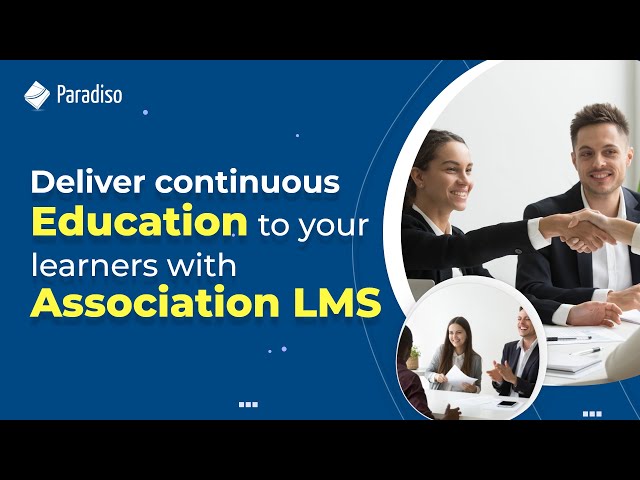 Paradiso LMS for Associations | Association LMS