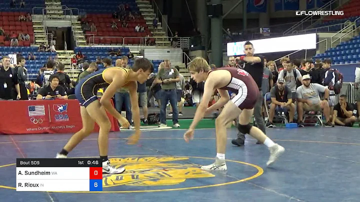 132 Lbs Rnd Of 64 Avery Sundheim Washington Vs Ray...
