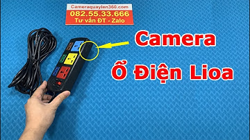 Camera Ổ Điện Lioa - Camera Ngụy Trang Ổ Cắm Điện Lioa 6 Chấu Cực Kì Kín Đáo, Full 4k, Kết Nối Wifi