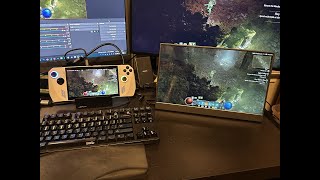Game streaming input lag/latency testing with the Asus Rog Ally and Steam Deck (sunshine/moonlight)