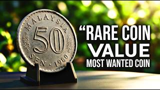 1980 Malaysia 50 Sen Coin Worth 57 Dollars Rare Malaysian Coin Value Revealed.