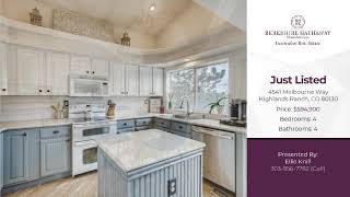 4541 Melbourne Way Highlands Ranch, CO 80130