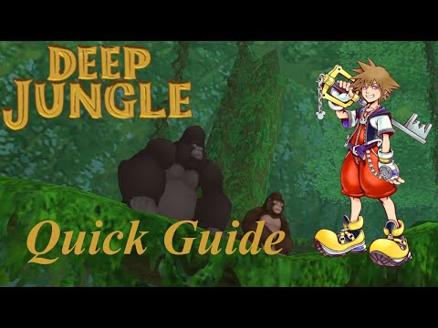 Kingdom Hearts 1 Final Mix - Quick World Guide - Deep Jungle